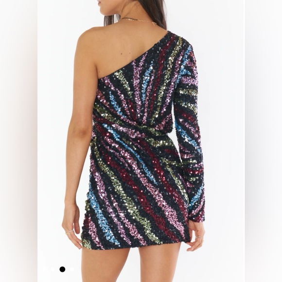 Show Me Your Mumu Shimmy Mini Dress - Picture 3 of 5